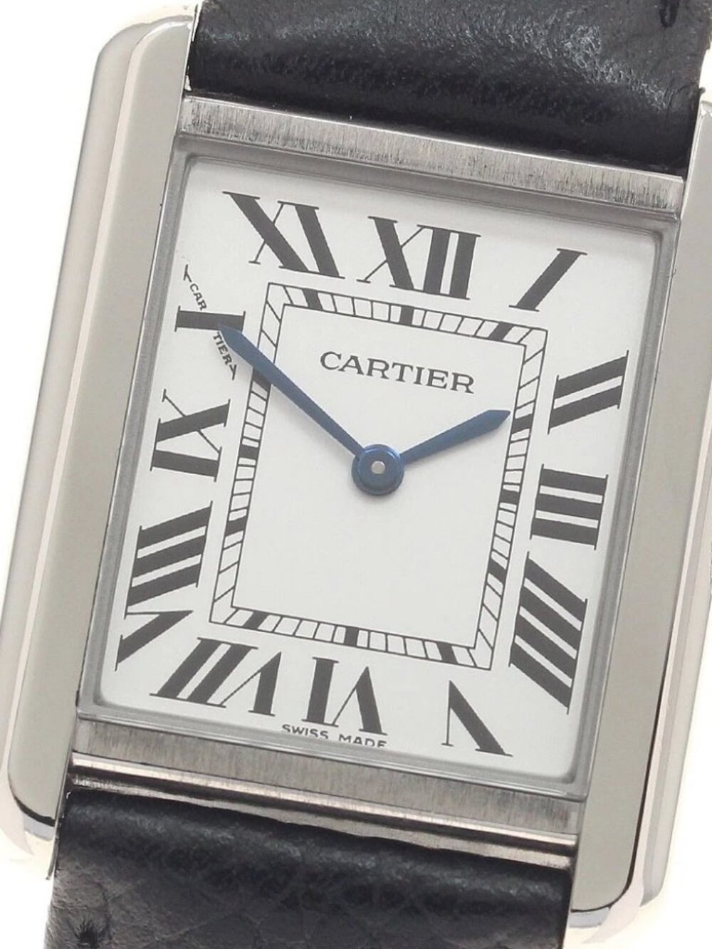 CARTIER Tank solo SM WSTA0030 Silver Dial Quartz Ladies Watch_957846 - Picture 1 of 7